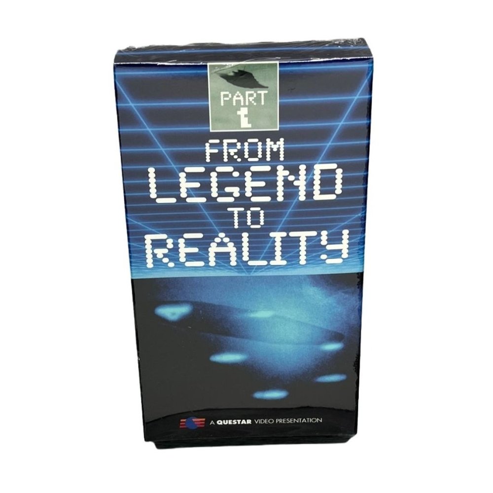 UFO From Legend to Reality VHS Video Part 1 Questar 1994 UFOs Aliens Space